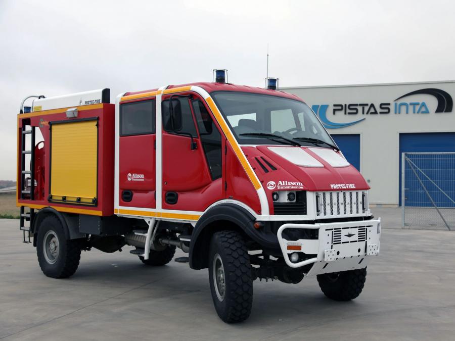  Bremach T-Rex Double Cab Firetruck 2008 года  (фото 1 из 4)